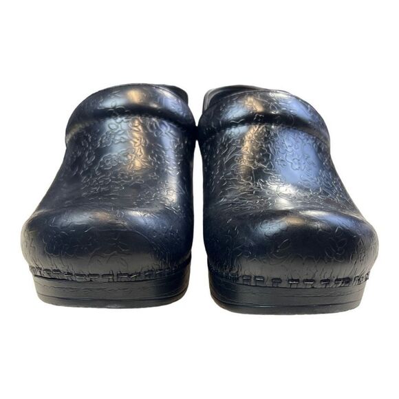 Dansko Women's XP Professional Nurse Black Patent Leather Clogs Black Size 37 - Picture 6 of 8